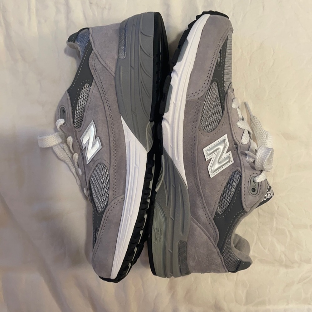 New! Grey New Balance 993 heritage running shoes 7